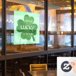 Vinilos Para Cristales Realmente afortunado de hacer una broma