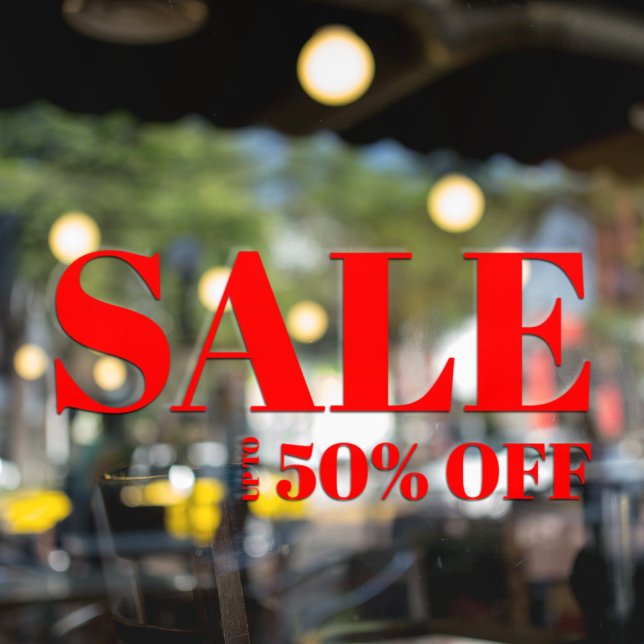 Vinilos Para Cristales Rebajas en ventana de tienda moderna adhesivo de v (Subido por el creador)