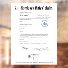 Vinilos Para Cristales Rechaza la afirmación de Gates por RoseWrites Wind