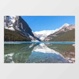Vinilos Para Cristales Reflexión sobre el lago Louise - Banff NP, Canadá