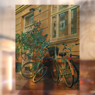 Vinilos Para Cristales Regalo de ciclismo sobre el amante Pintura en bi
