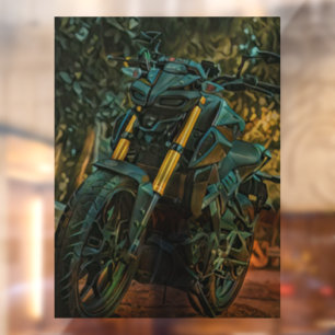 Vinilos Para Cristales Regalo de motocicleta
