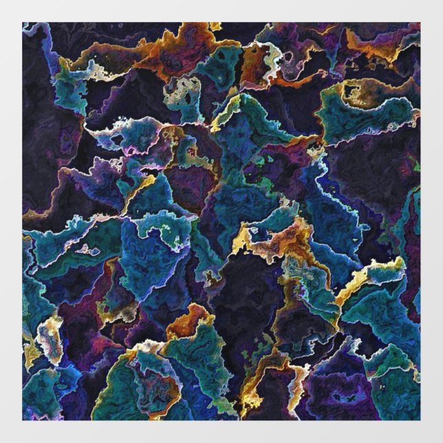 Vinilos Para Cristales Relleno de la ventana de inclinación de aceite (Hoja)