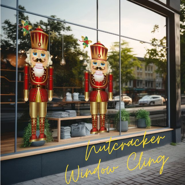 Vinilos Para Cristales Relleno de ventanas de los petuscos (Birthday Depot Party Supplies
Nutcracker Window Cling Trendy Stylish Home Office Holiday Decor)