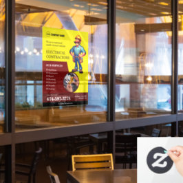 Vinilos Para Cristales Reloj de ventanas de retenes eléctricos