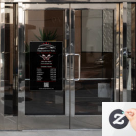 Vinilos Para Cristales Reparación Automotriz Profesional, Horas de Negoci