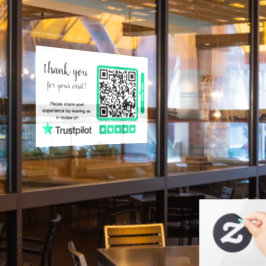 Vinilos Para Cristales Reseñas de Trustpilot | Código QR de enlace de res