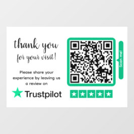 Vinilos Para Cristales Reseñas de Trustpilot | Código QR del enlace de re