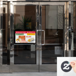 Vinilos Para Cristales Restaurante mexicano personalizar Burrito