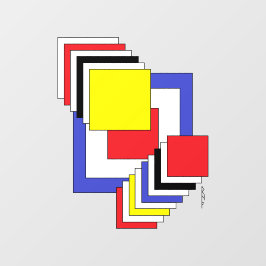 Vinilos Para Cristales Resumen de cuadrados