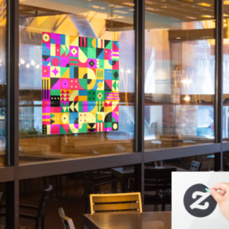 Vinilos Para Cristales Resumen del Jardín Moderno