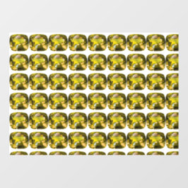 Vinilos Para Cristales Resumen Patrón amarillo