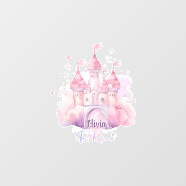 Vinilos Para Cristales Retrato del personalizable del Be Kind Palace (Hoja)