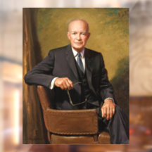 Retrato del presidente Dwight Eisenhower en la Cas