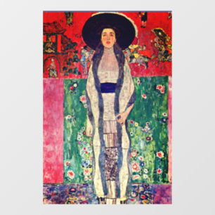 Vinilos Para Cristales Retrato Gustav Klimt de Adele Bloch-Bauer II