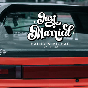 Vinilos Para Cristales Retro acaba de casarse con Boda