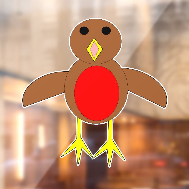 Vinilos Para Cristales Robin navidades (Hoja 2)