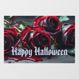 Vinilos Para Cristales Rosas góticos