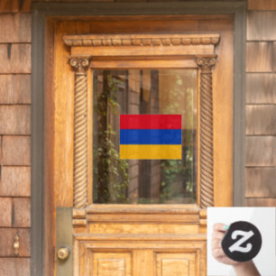 Vinilos Para Cristales Rótulo de ventana de Armenia, honda, bandera armen
