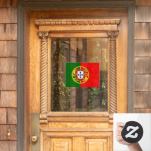 Vinilos Para Cristales Rótulo de ventana de Portugal, honda, bandera de P