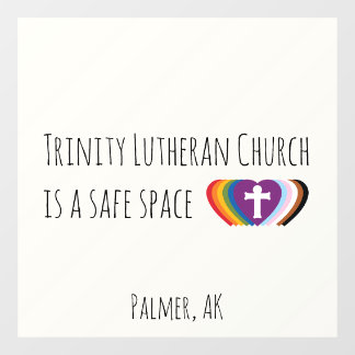 Vinilos Para Cristales Safe Space Window Cling 