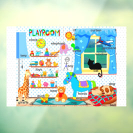 Vinilos Para Cristales Sala de juegos de niños