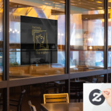 Salón de belleza | Salón del pelo | Negro y oro