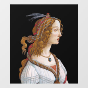 Vinilos Para Cristales Sandro Botticelli - Retrato de Simonetta Vespucci
