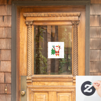 Vinilos Para Cristales Santa Claus