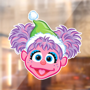 Vinilos Para Cristales Santa Hat Abby