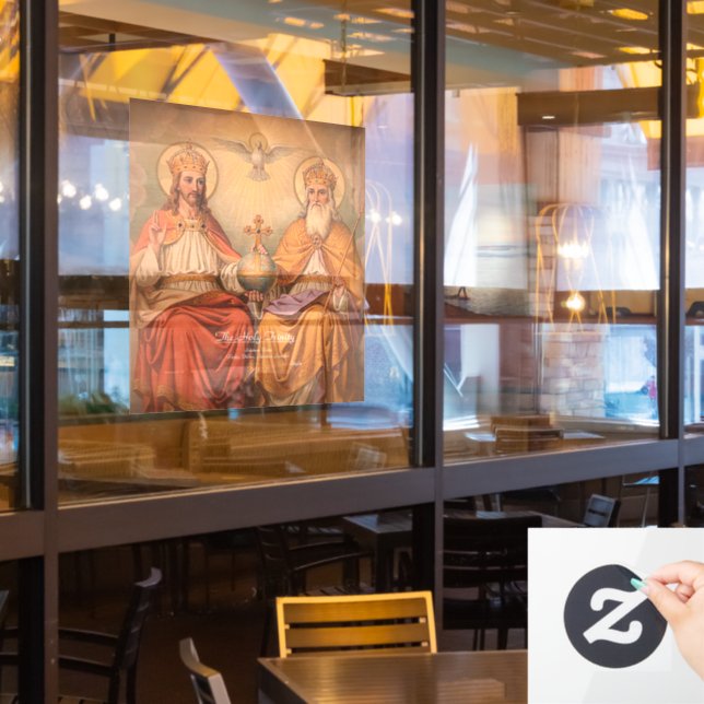 Vinilos Para Cristales Santísima Trinidad (ventana del restaurante)