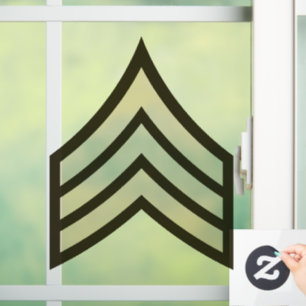 Vinilos Para Cristales Sargento del ejército