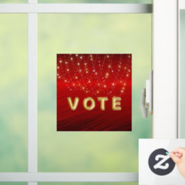 Vinilos Para Cristales Scarlet Starlight Cascade Vote