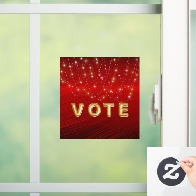 Vinilos Para Cristales Scarlet Starlight Cascade Vote (Hogar)