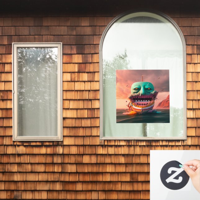 Vinilos Para Cristales Scary boat (Ventana de inicio)