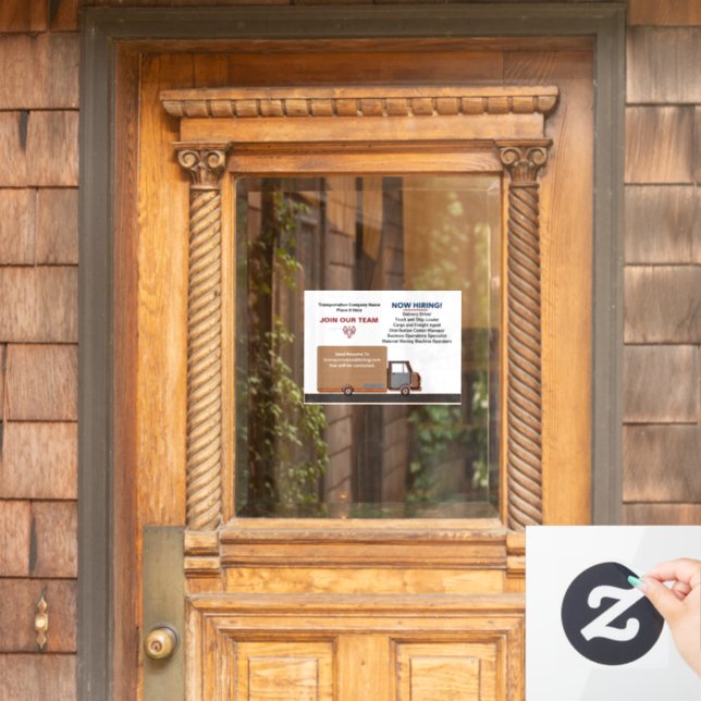 Vinilos Para Cristales Se Buscan Empleos de Ayudante Unirse al Equipo Per (Puerta de casa)