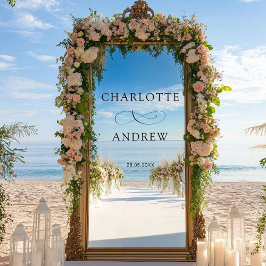 Vinilos Para Cristales Sencillo, elegante, Boda