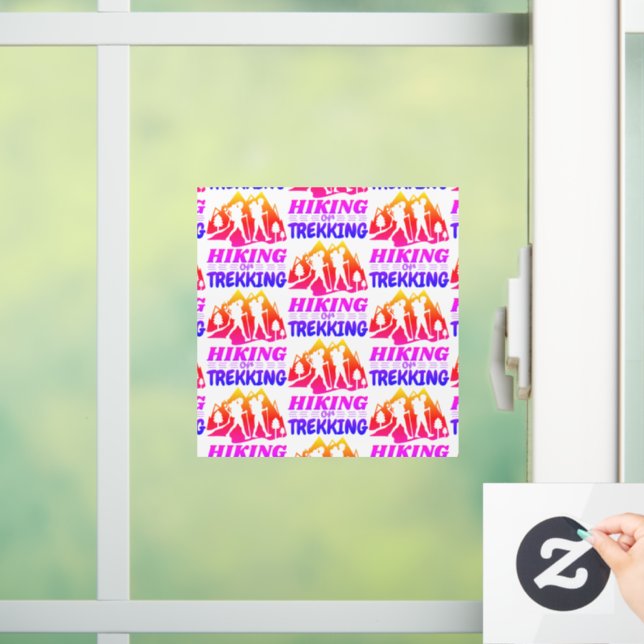 Vinilos Para Cristales Senderismo o senderismo (Hogar)