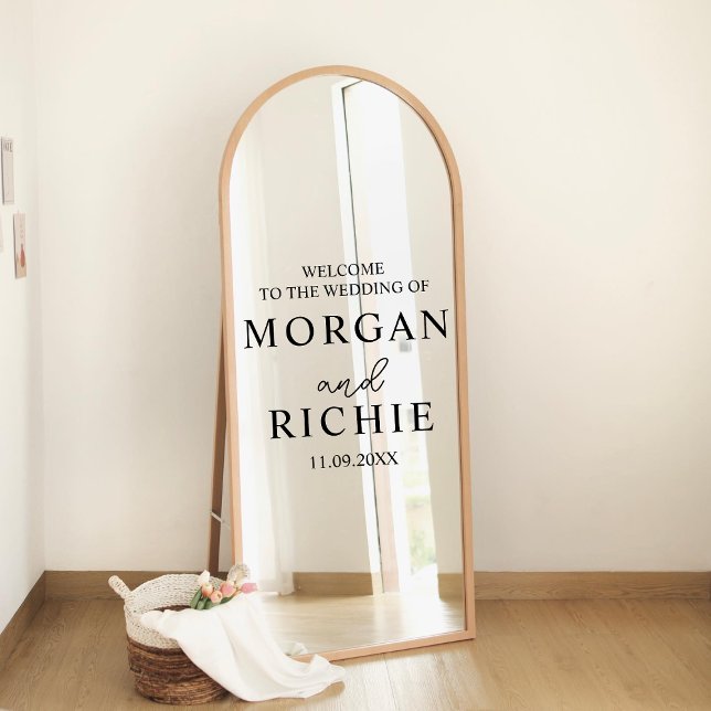 Vinilos Para Cristales Signo de bienvenida de boda Decal de vinil, Boda (Subido por el creador)