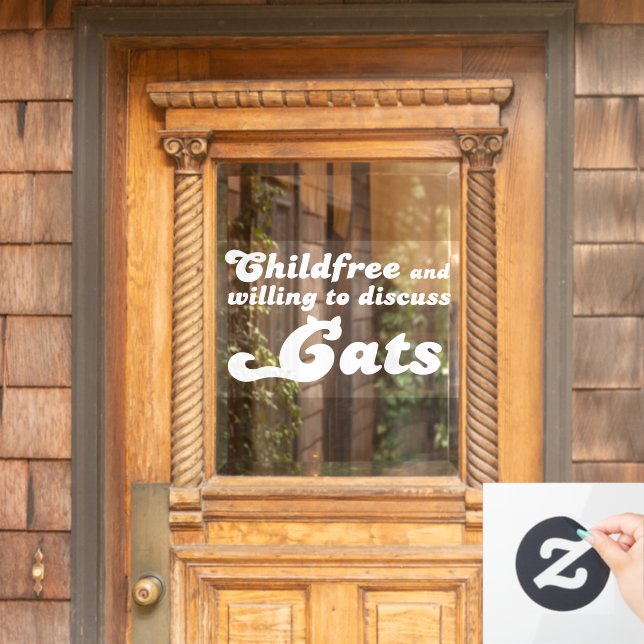 Vinilos Para Cristales Sin hijos... (Puerta de casa)