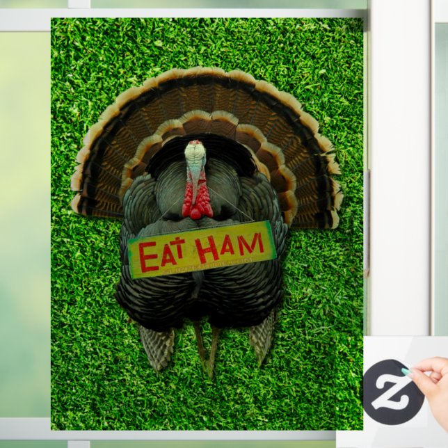 Vinilos Para Cristales SlipperyJoe's Thanksgiving pakey eat co (Hogar)