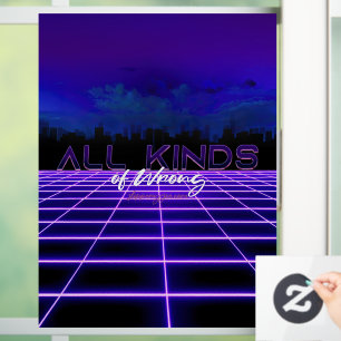 Vinilos Para Cristales SlipperyJoe's todo tipo de negrita de texto 3D ret