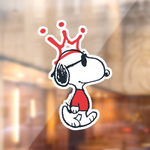 Vinilos Para Cristales Snoopy - Joe Guay Crown