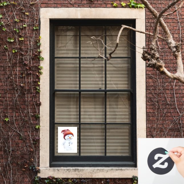 Vinilos Para Cristales Snowman (Ventana de inicio)