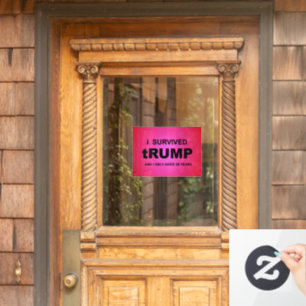 Vinilos Para Cristales Sobreviví a tRUMP
