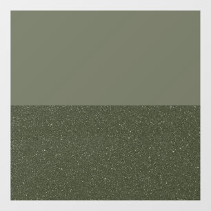 Vinilos Para Cristales Sonido de ventana verde de dos tonos mosca - suave