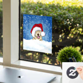 Vinilos Para Cristales Sonrientes Navidades de Chow Ventana Cling