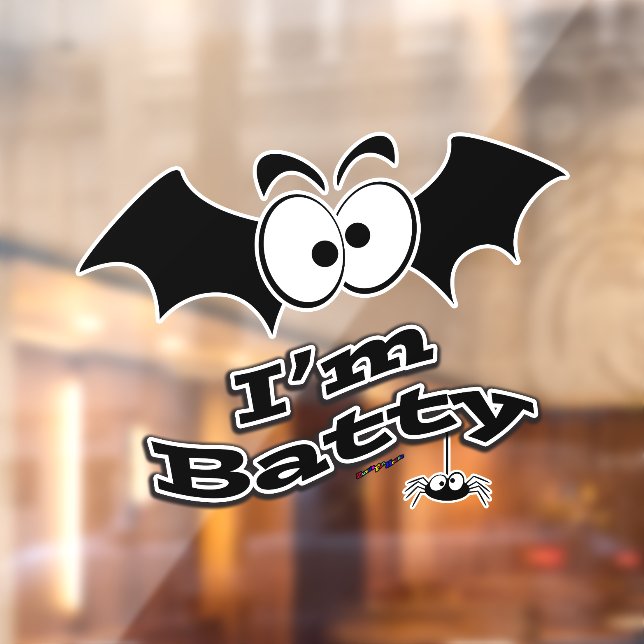 Vinilos Para Cristales Soy Batty Crazy Eyes (Hoja 2)