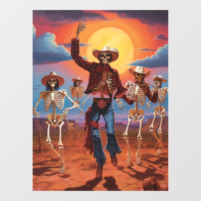 Vinilos Para Cristales Spooky Halloween Window Cling (Hoja)