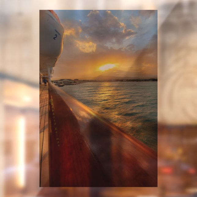 Vinilos Para Cristales St Marten Sunset (Hoja 2)